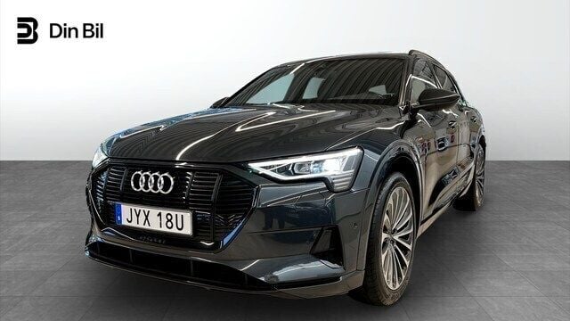 Grå Begagnad 2021 Audi e-tron Proline SUV | 389 000 kr (Marknadspris) - Bild 1/4