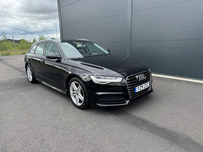 Svart Begagnad 2017 Audi A6 Sport Kombi | 179 900 kr (Bra pris) - Bild 1/4