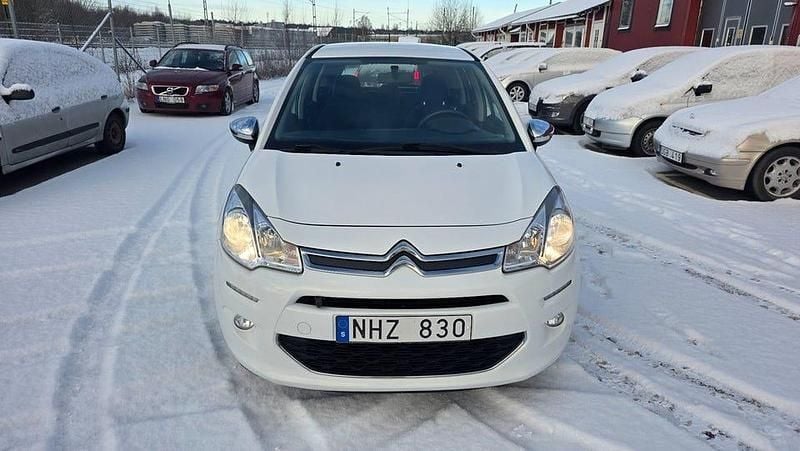 Vit Begagnad 2013 Citroën C3 Halvkombi | 34 900 kr (Bra pris) - Bild 1/4