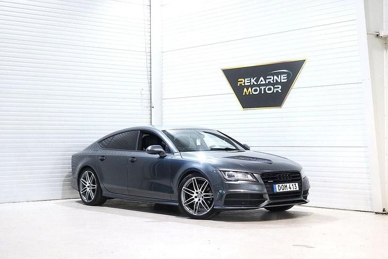 Grå Begagnad 2012 Audi A7 Sportback S-Line Halvkombi | 159 900 kr (Marknadspris) - Bild 1/3