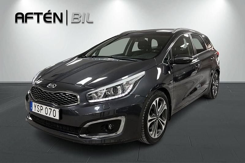 Grå Begagnad 2017 Kia Ceed Sportswagon Kombi | 149 800 kr (Marknadspris) - Bild 1/3