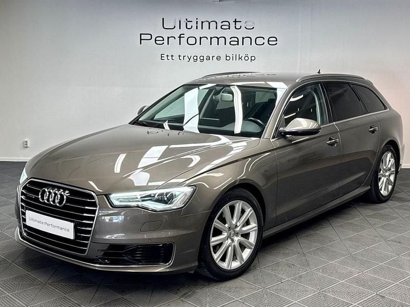 Grå Begagnad 2016 Audi A6 Sport Kombi | 169 000 kr (Marknadspris) - Bild 1/4