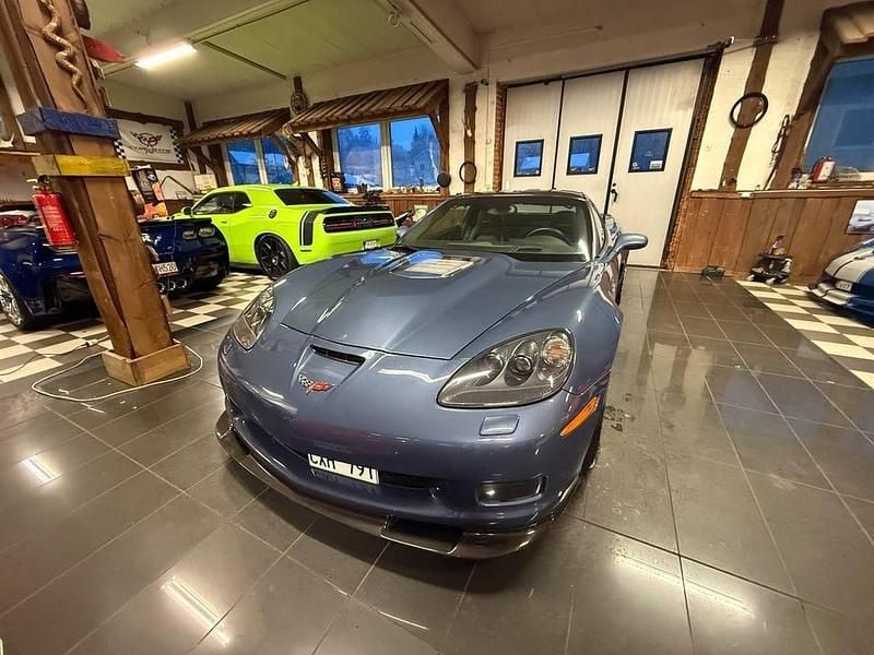 Begagnad Chevrolet Corvette C6 647 HK (475 kW) 2011 Blå Sportkupé