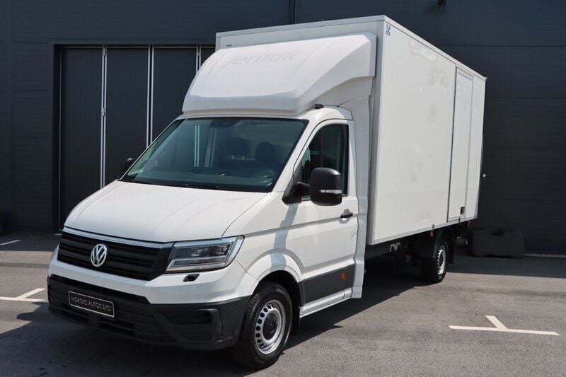 Vit Begagnad 2017 VW Crafter Van | 169 900 kr (Marknadspris) - Bild 1/4