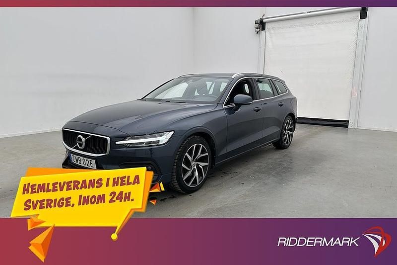 Blå Begagnad 2020 Volvo V60 Momentum Kombi | 244 800 kr (Marknadspris) - Bild 1/3
