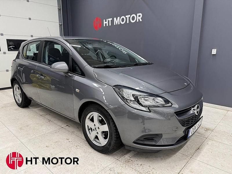 Grå Begagnad 2016 Opel Corsa Enjoy Halvkombi | 74 700 kr (Marknadspris) - Bild 1/4