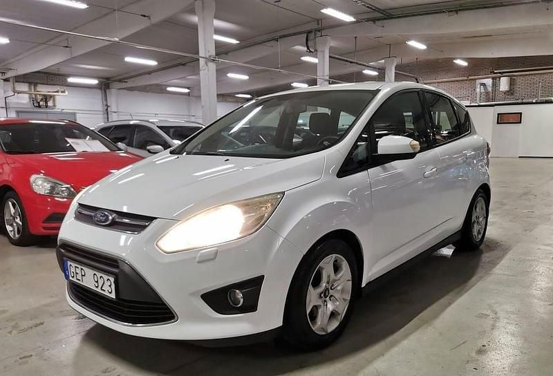 Vit Begagnad 2011 Ford C-MAX Trend Minibuss | 54 900 kr (Marknadspris) - Bild 1/4