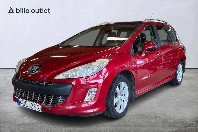 Röd Begagnad 2009 Peugeot 308 Kombi | 17 900 kr (Superpris) - Bild 1/4