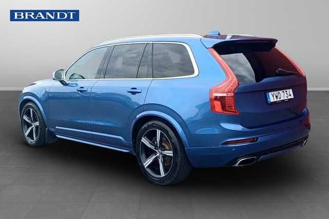 Begagnad Volvo XC90 R-Design 412 HK (303 kW) 2018 Blå SUV