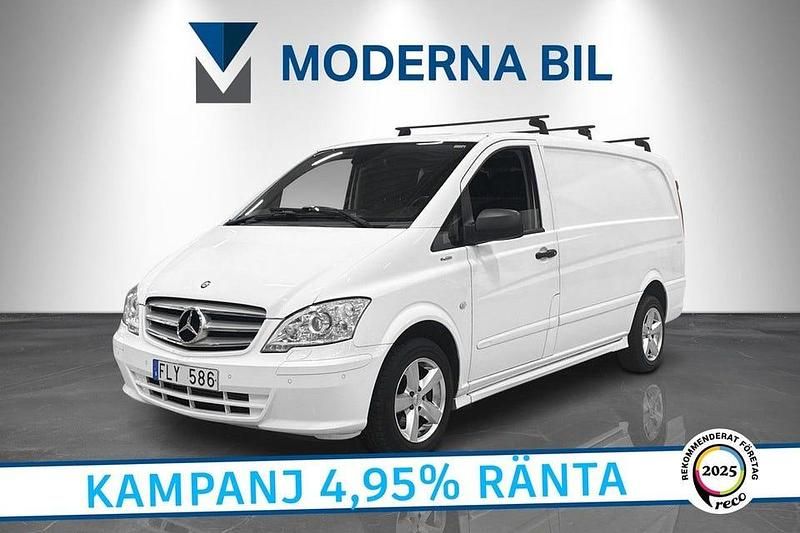 Vit Begagnad 2013 Mercedes Vito Van | 109 400 kr (Dyr) - Bild 1/4