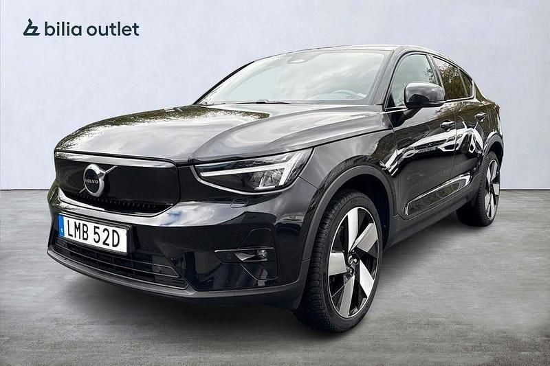 Svart Begagnad 2022 Volvo C40 Plus SUV | 309 900 kr (Marknadspris) - Bild 1/3