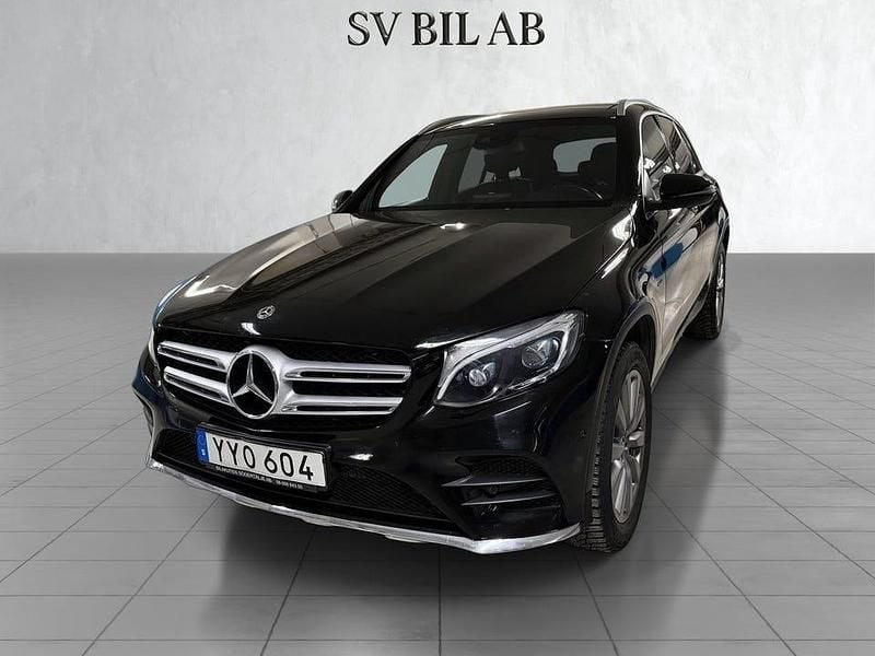 Begagnad Mercedes GLC350 326 HK (239 kW) 2018 Svart SUV