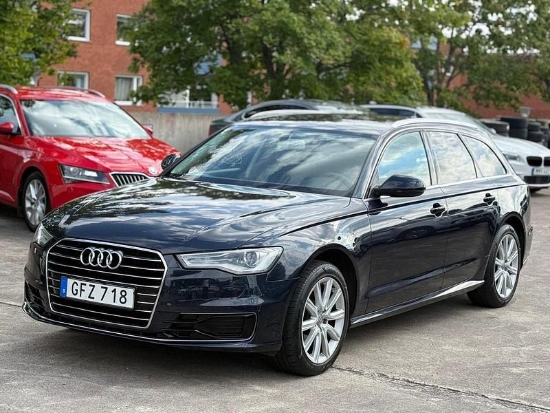 Blå Begagnad 2015 Audi A6 Comfort Kombi | 179 500 kr (Bra pris) - Bild 1/4