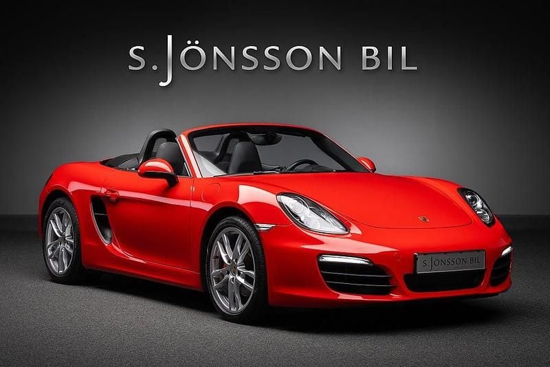 Röd Begagnad 2013 Porsche Boxster S Cab | 589 000 kr (Marknadspris) - Bild 1/4