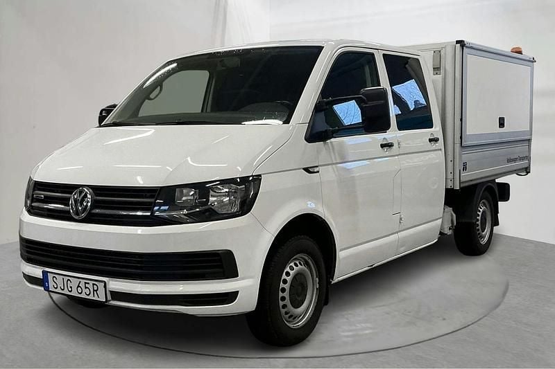 Vit Begagnad 2019 VW T6.1 Van | 199 000 kr (Marknadspris) - Bild 1/4