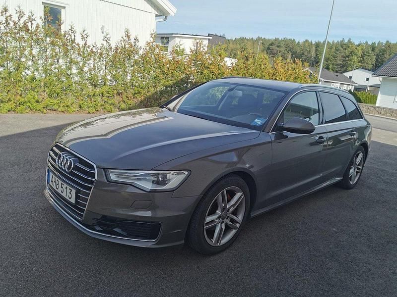 Grå Begagnad 2015 Audi A6 Kombi | 149 000 kr (Marknadspris) - Bild 1/3