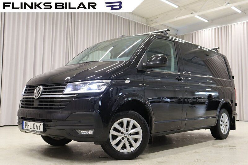 Svart Begagnad 2021 VW T6.1 Van | 299 900 kr (Bra pris) - Bild 1/4