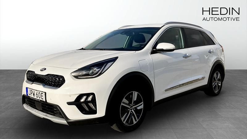 Vit (white) Begagnad 2019 Kia Niro 2 SUV | 214 900 kr (Marknadspris) - Bild 1/4