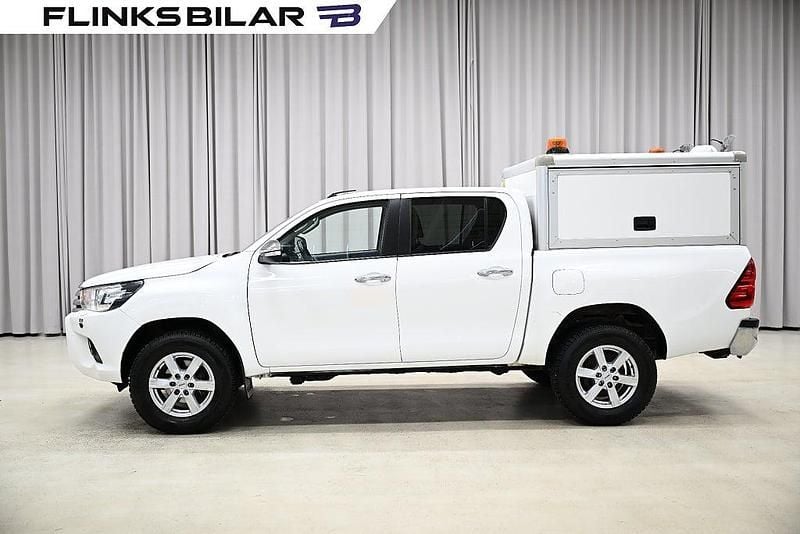 Vit Begagnad 2017 Toyota HiLux Pickup | 258 750 kr (Bra pris) - Bild 1/4