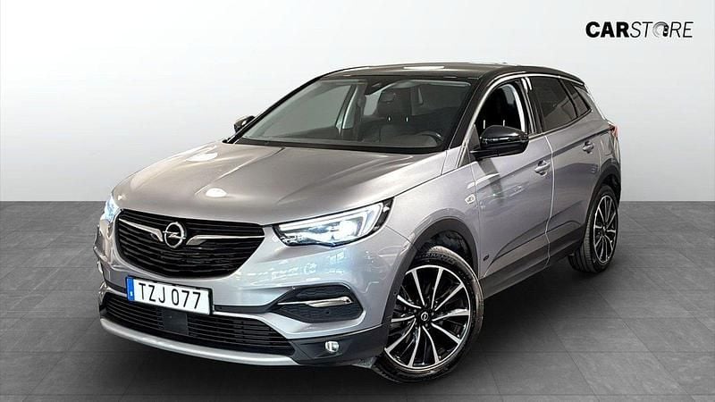 Grå (silver) Begagnad 2021 Opel Grandland X Ultimate SUV | 269 900 kr (Marknadspris) - Bild 1/4