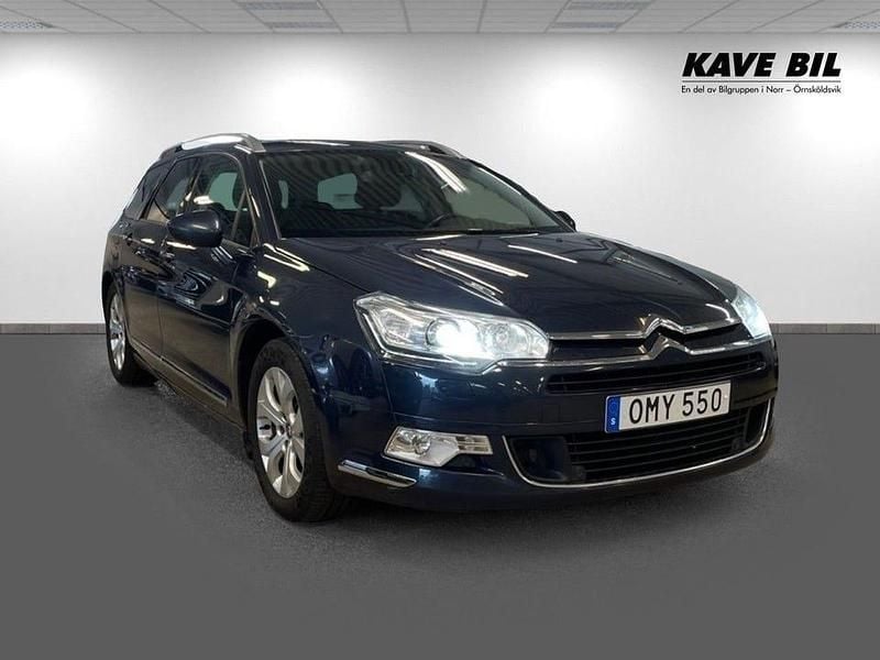 Begagnad Citroën C5 181 HK (133 kW) 2017 Blå Kombi