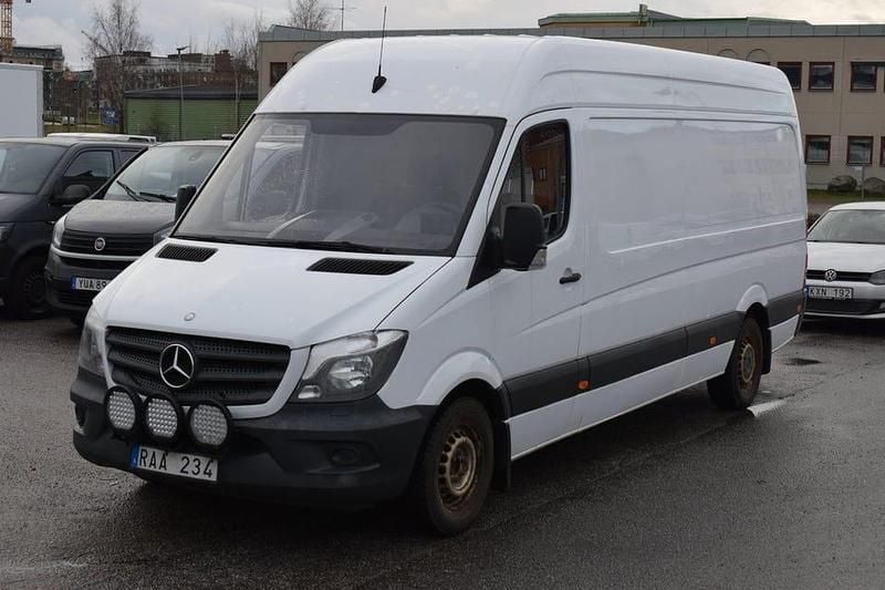 Begagnad Mercedes Sprinter 163 HK (119 kW) 2014 Vit Van