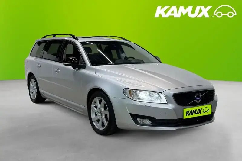 Silver (grå) Begagnad 2014 Volvo V70 Momentum Kombi | 142 700 kr (Lite dyr) - Bild 1/4