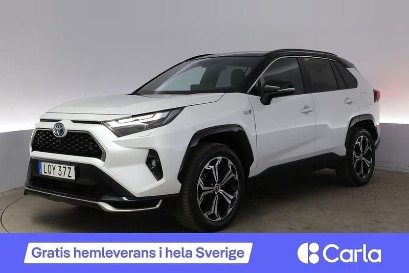 Vit Begagnad 2023 Toyota RAV4 Premium SUV | 488 990 kr (Marknadspris) - Bild 1/2
