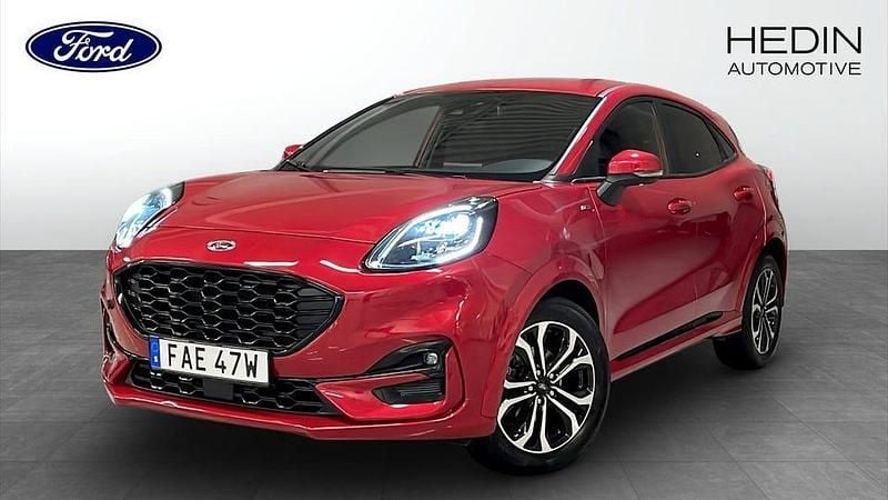 Röd Begagnad 2022 Ford Puma ST-Line SUV | 209 900 kr (Bra pris) - Bild 1/4