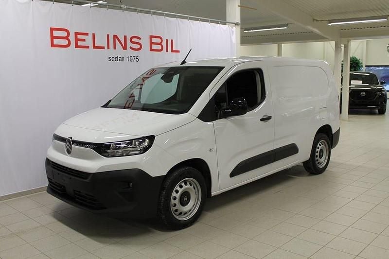 Ny Citroën Berlingo 101 HK (74 kW) 2025 Vit kaolin Minibuss