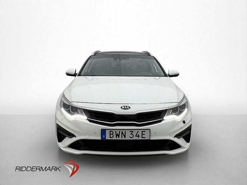 Begagnad Kia Optima Advance 154 HK (113 kW) 2019 Vit Kombi