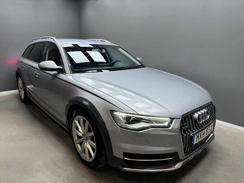 Silver Begagnad 2016 Audi A6 Allroad Comfort Kombi | 194 900 kr (Bra pris) - Bild 1/4