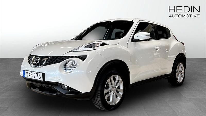 Vit (white) Begagnad 2016 Nissan Juke SUV | 129 900 kr (Marknadspris) - Bild 1/4