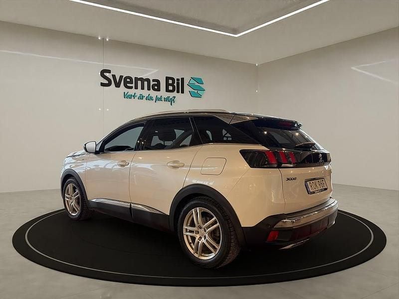 Begagnad Peugeot 3008 GT 221 HK (162 kW) 2019 Vit nacre metallic SUV
