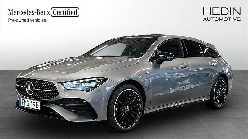 Begagnad Mercedes CLA250 Shooting Brake AMG 218 HK (160 kW) 2025 Grå Kombi