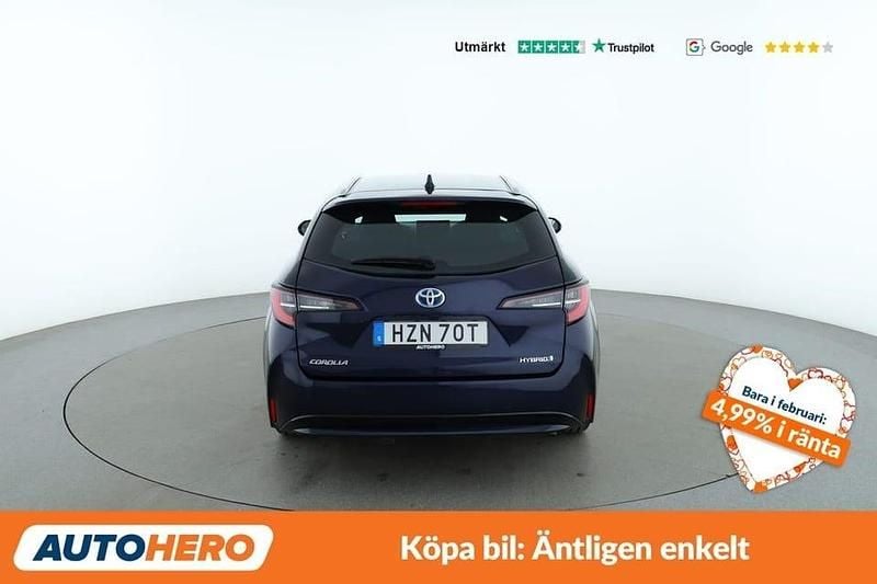 Begagnad Toyota Corolla 124 HK (91 kW) 2022 Mörkblå (blå) Kombi