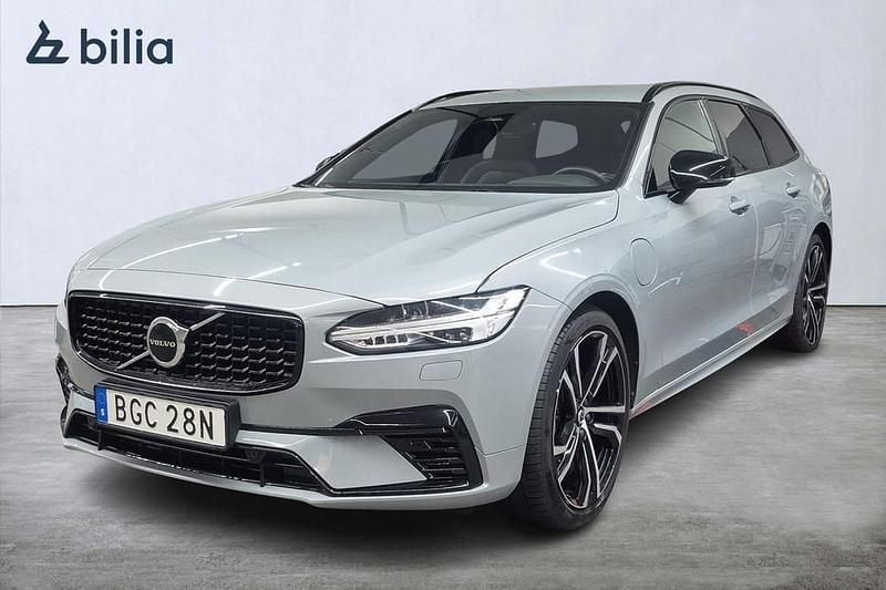Grå Begagnad 2023 Volvo V90 Plus Kombi | 459 000 kr (Marknadspris) - Bild 1/3