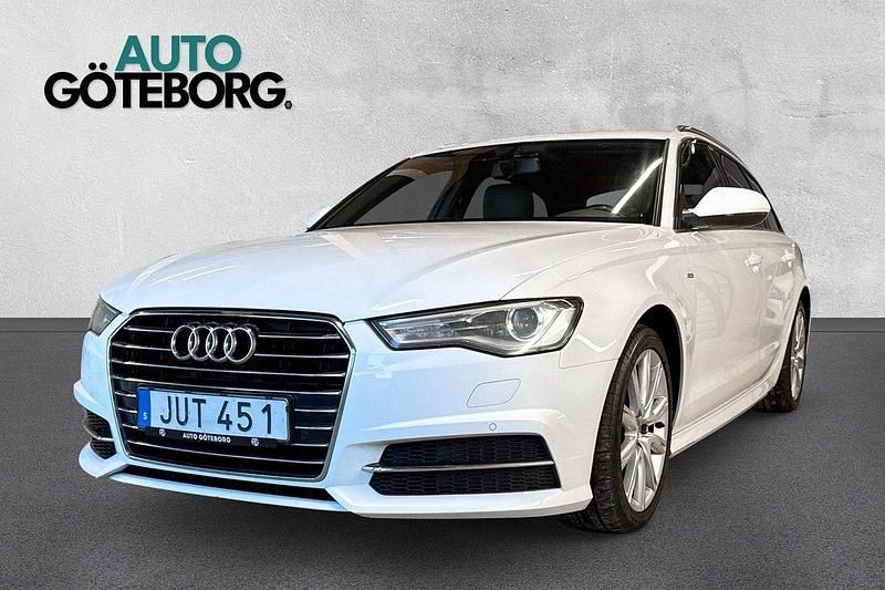 Vit Begagnad 2015 Audi A6 Ambition Kombi | 114 900 kr (Marknadspris) - Bild 1/3