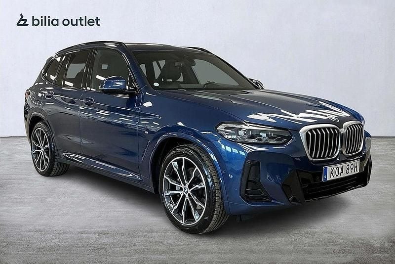 Begagnad BMW X3 M Sport 286 HK (210 kW) 2021 Blå SUV