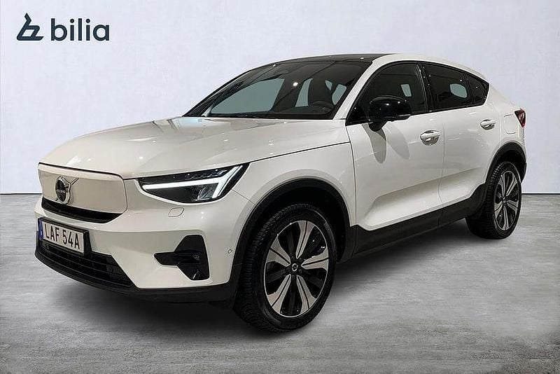 Vit Begagnad 2022 Volvo C40 Ultimate SUV | 389 900 kr (Marknadspris) - Bild 1/3