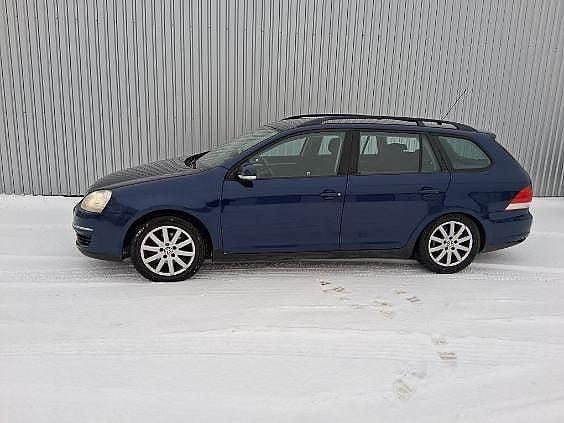 Blå Begagnad 2008 VW Golf V Kombi | 29 900 kr (Marknadspris) - Bild 1/4