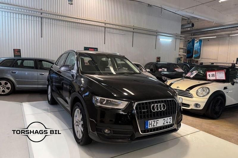 Svart Begagnad 2013 Audi Q3 SUV | 129 900 kr (Marknadspris) - Bild 1/3