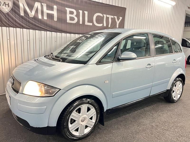 Silver Begagnad 2003 Audi A2 Halvkombi | 29 900 kr (Superpris) - Bild 1/4
