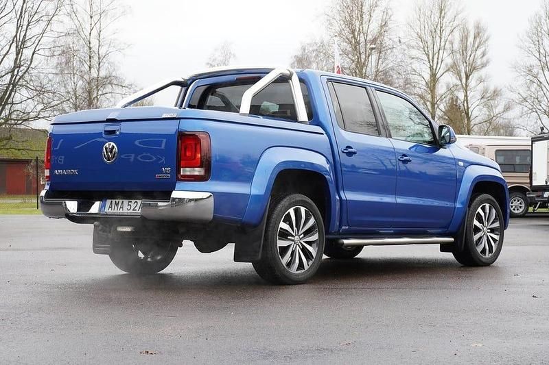 Begagnad VW Amarok Aventura 258 HK (189 kW) 2020 Ravennablåmetallic Pickup