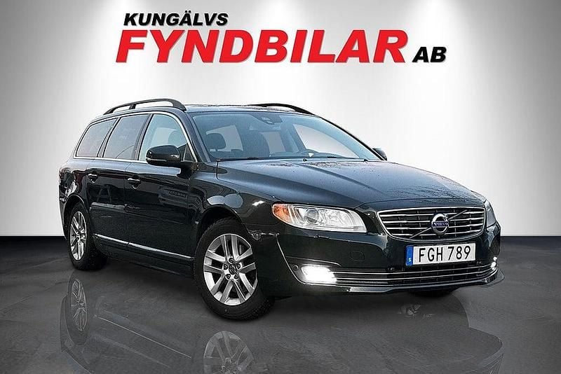 Grå Begagnad 2014 Volvo V70 Momentum Kombi | 99 900 kr (Bra pris) - Bild 1/4