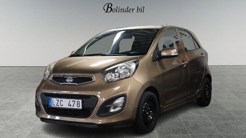 Brun Begagnad 2011 Kia Picanto Halvkombi | 68 900 kr (Dyr) - Bild 1/4
