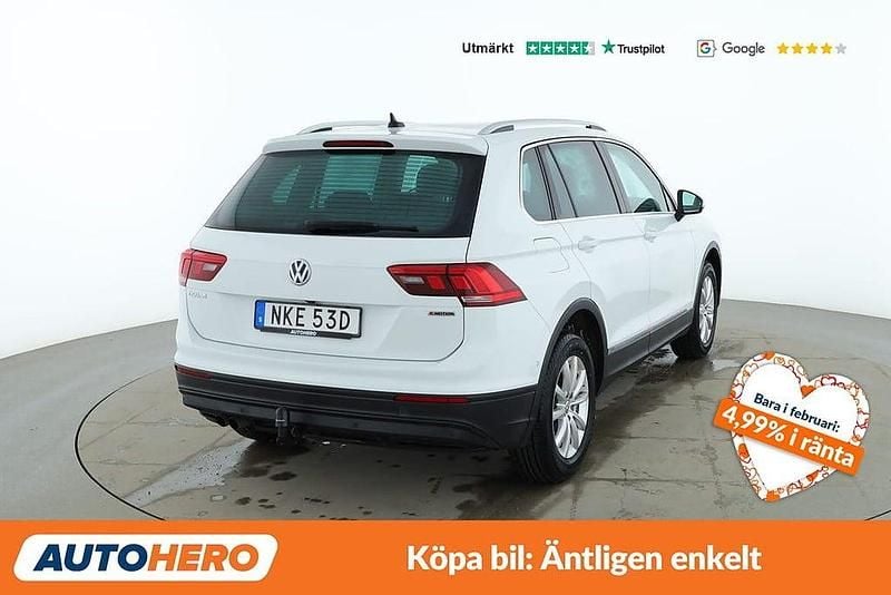 Begagnad VW Tiguan 192 HK (141 kW) 2019 Vit SUV
