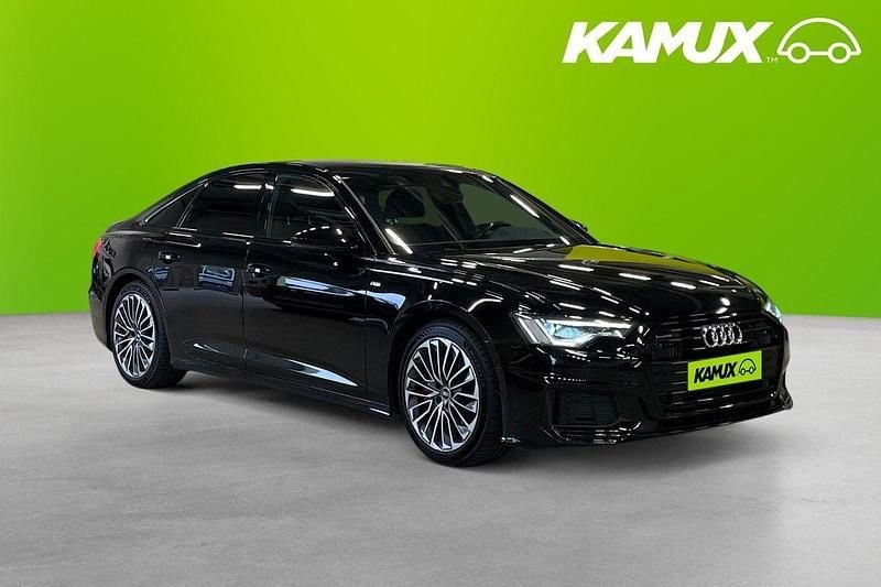 Svart Begagnad 2021 Audi A6 S-Line Sedan | 369 700 kr (Superpris) - Bild 1/3