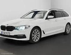 Begagnad BMW 520 190 HK (139 kW) 2018 Vit Kombi