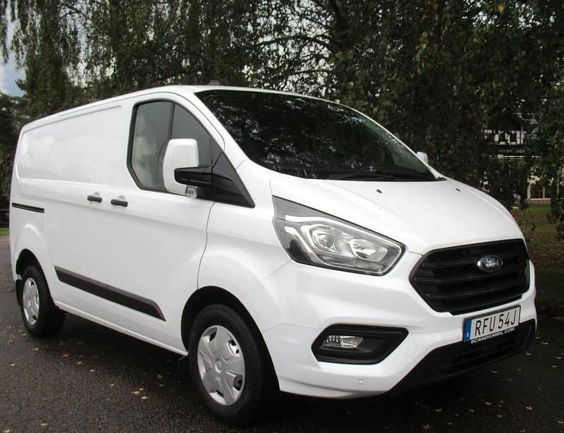 Vit Begagnad 2022 Ford Transit Custom Van | 275 000 kr (Dyr) - Bild 1/4